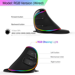 Vertical Gaming Mouse